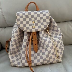 Louis Vuitton Damier Azur Sperone backpack